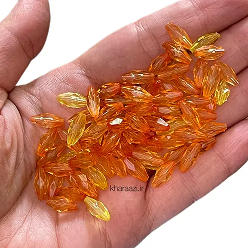 کریستال گندمی پلاستیکی 10 گرمی